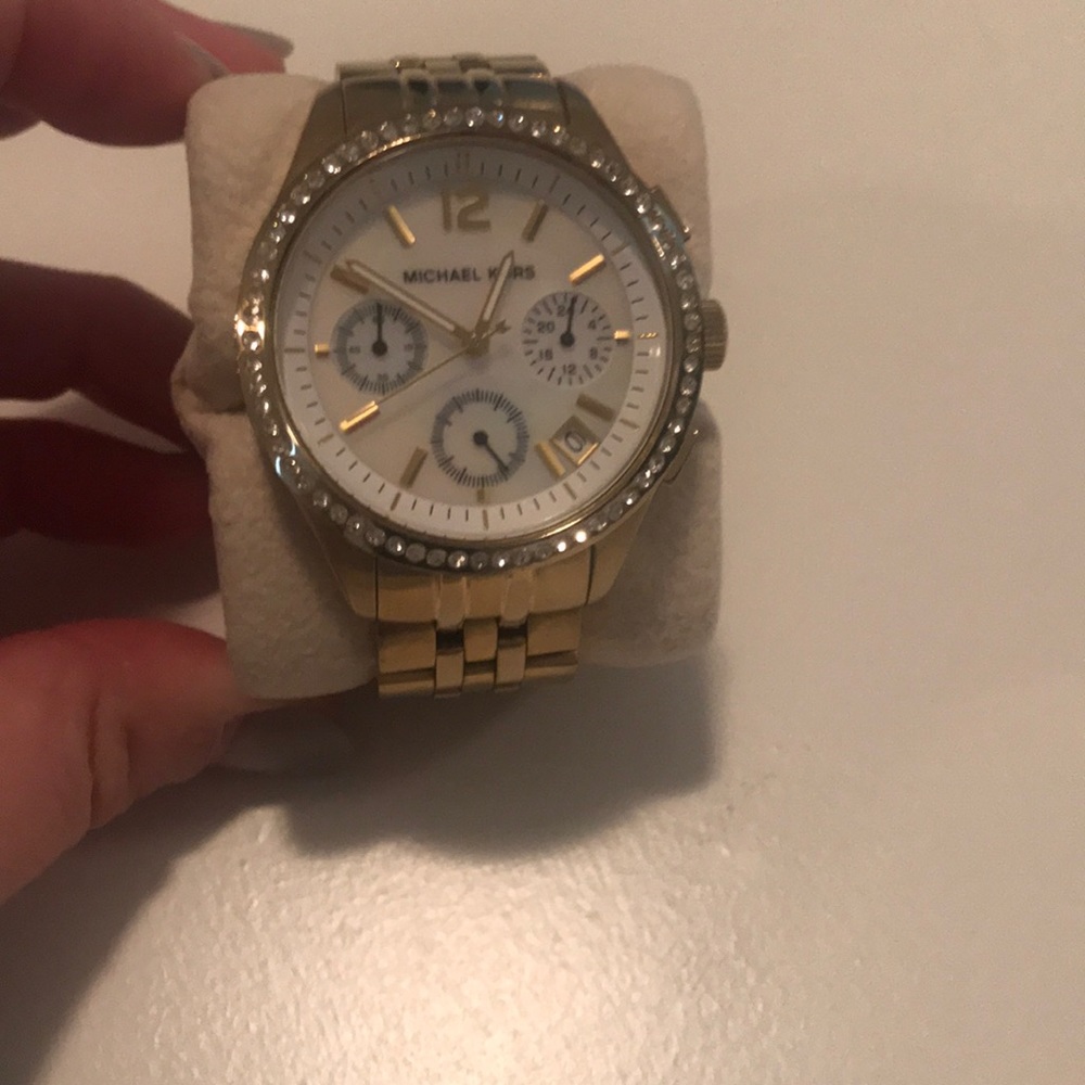 Gold Michael Korda Watch
